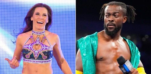 Mickie James and Kofi Kingston