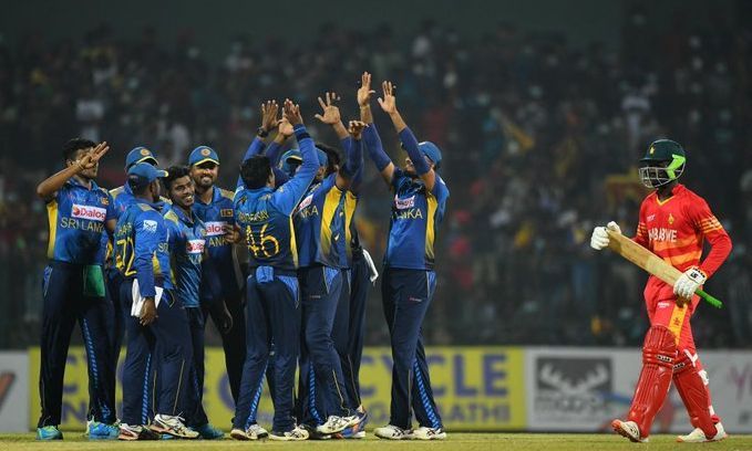 श्रीलंकाई टीम ने इस मैच को एकतरफा बना दिया