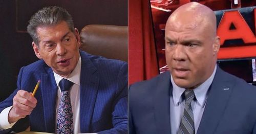 Vince McMahon thought Hulk Hogan would change Kurt Angle's mind