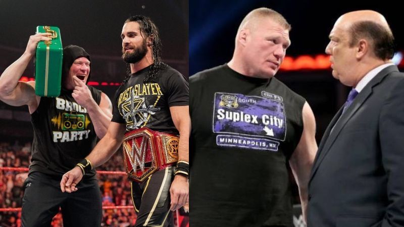 WWE में ब्रॉक लैसनर और पॉल हेमन के सबसे यादगार पल