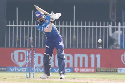 Hardik Pandya batting for Mumbai Indians in the IPL. Pic: IPLT20.COM