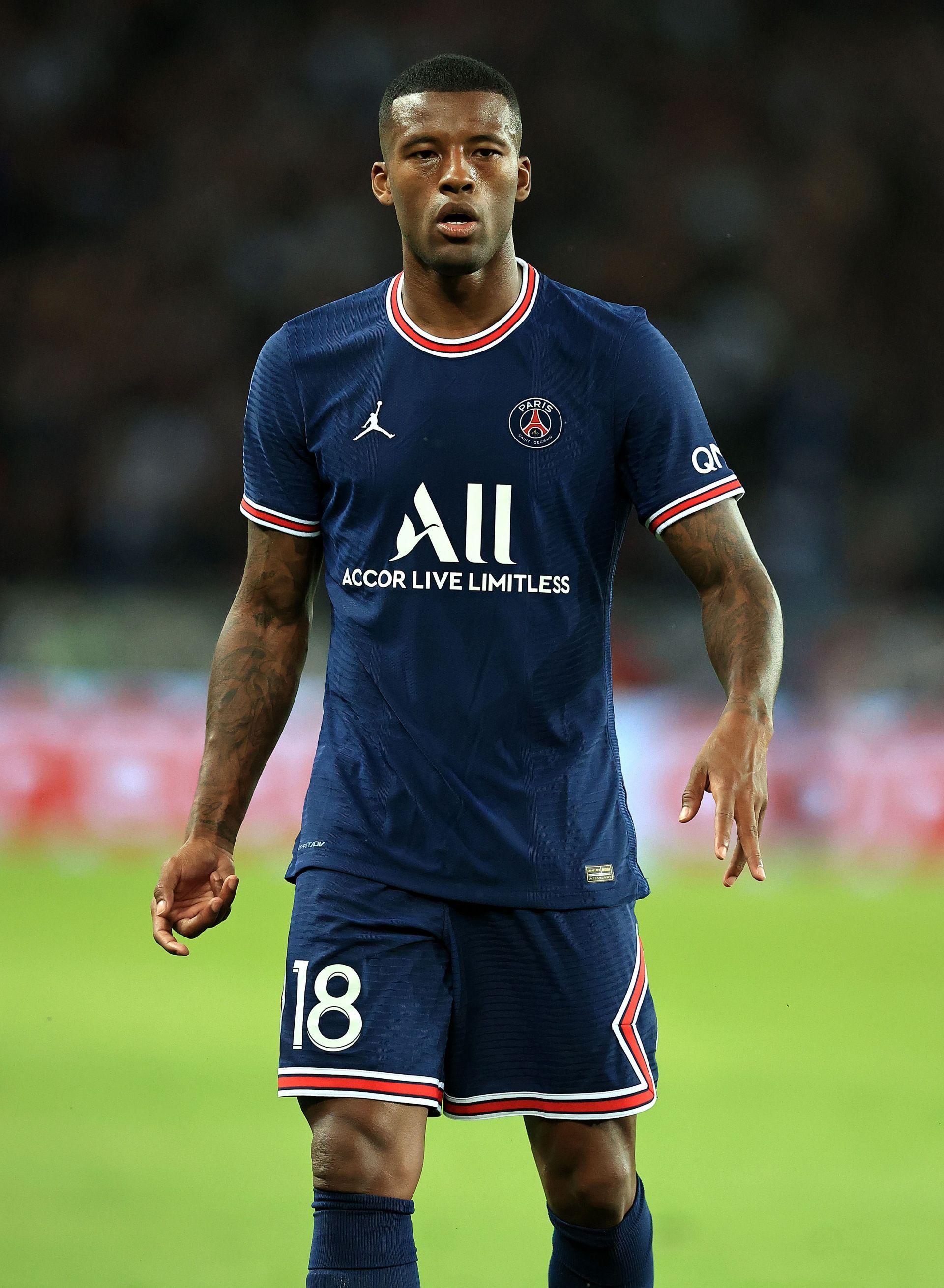 Wijnaldum has made 23 appearances for PSG so far.