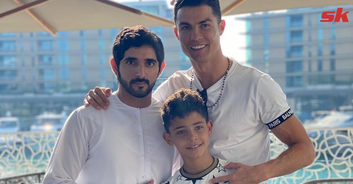 Cristiano Ronaldo is currently vacationing with his family in Dubai.