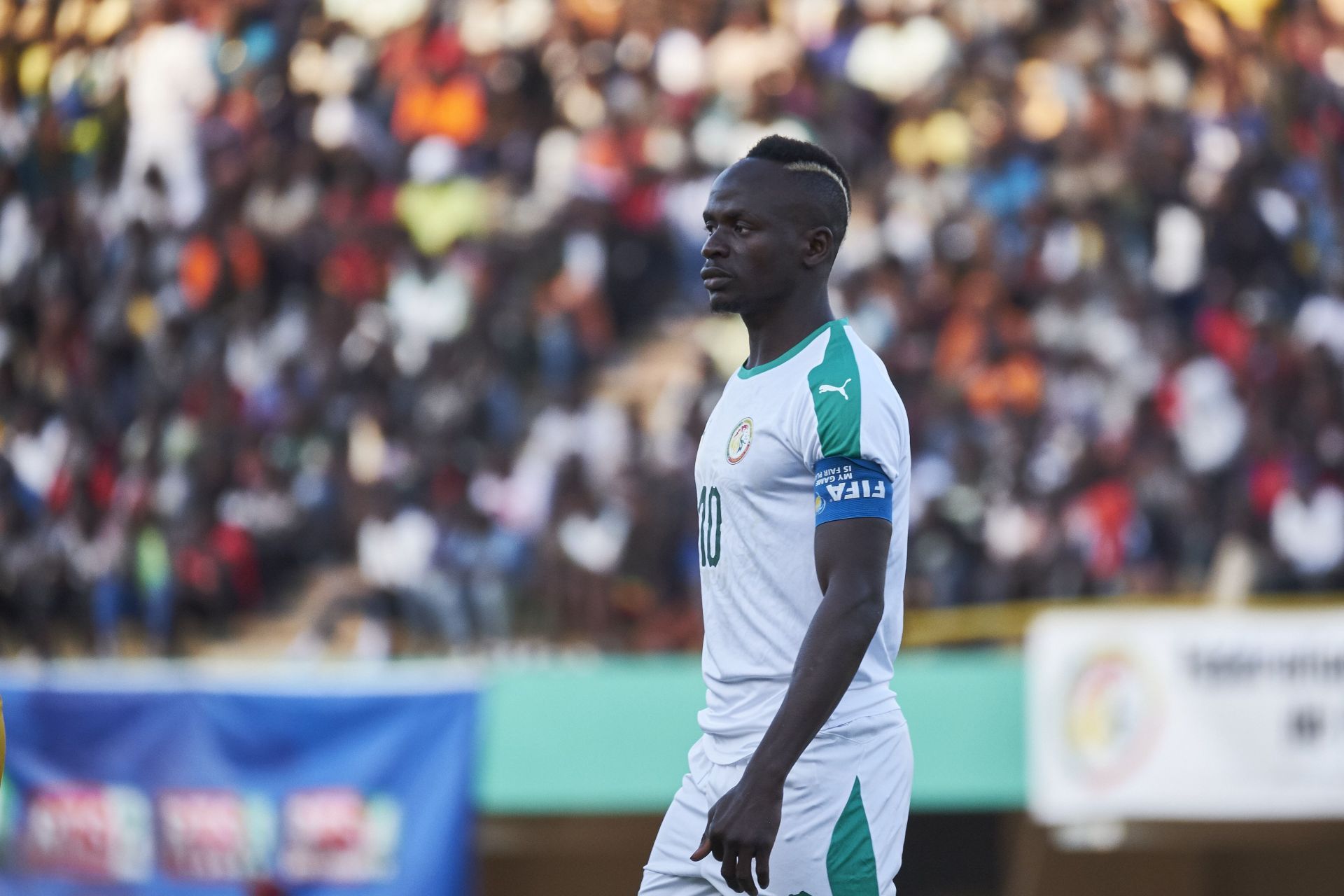 Senegal and Liverpool forward Sadio Mane.