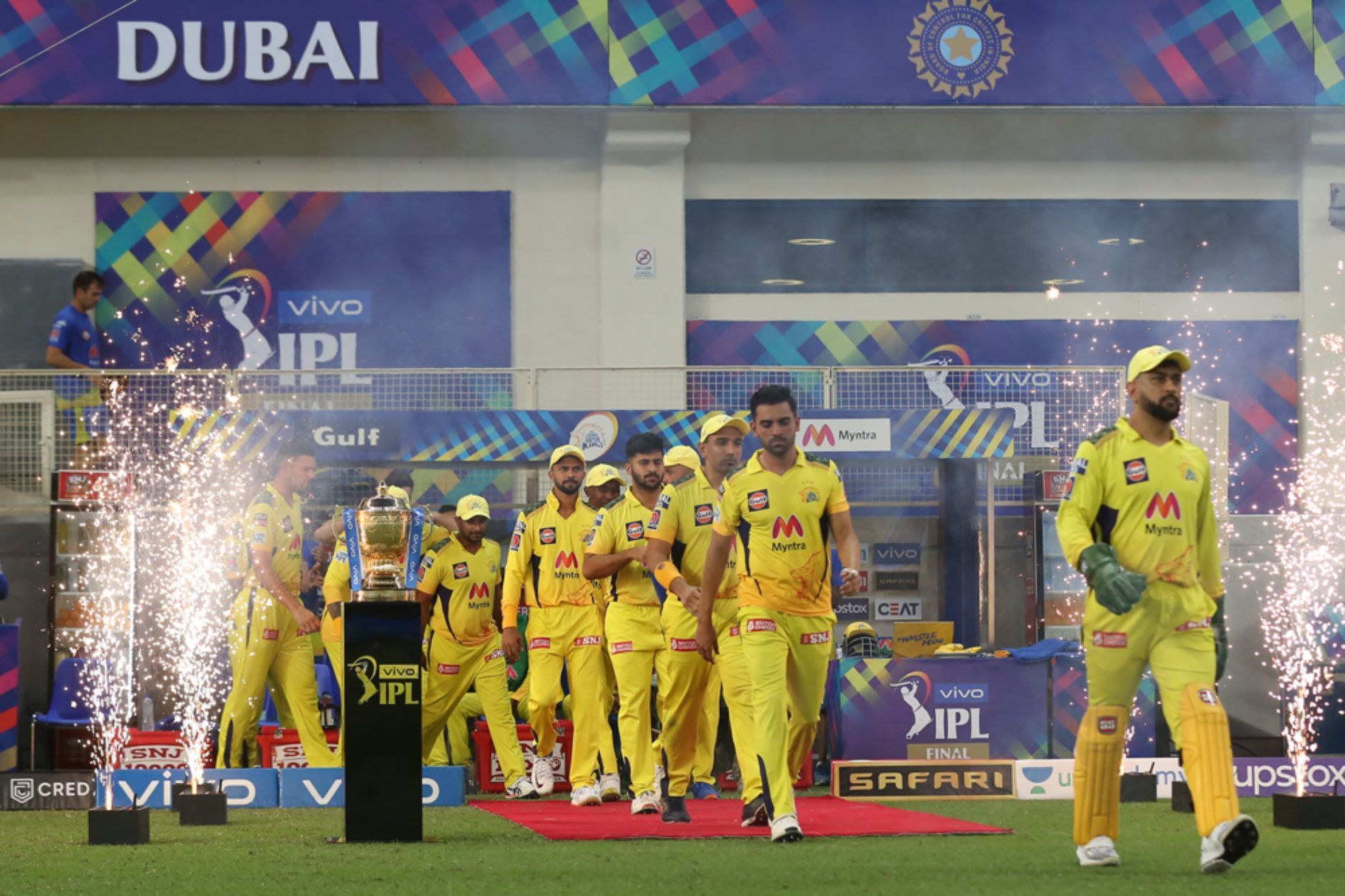 Chennai Super Kings (CSK) during IPL 2021. Pic: IPLT20.COM