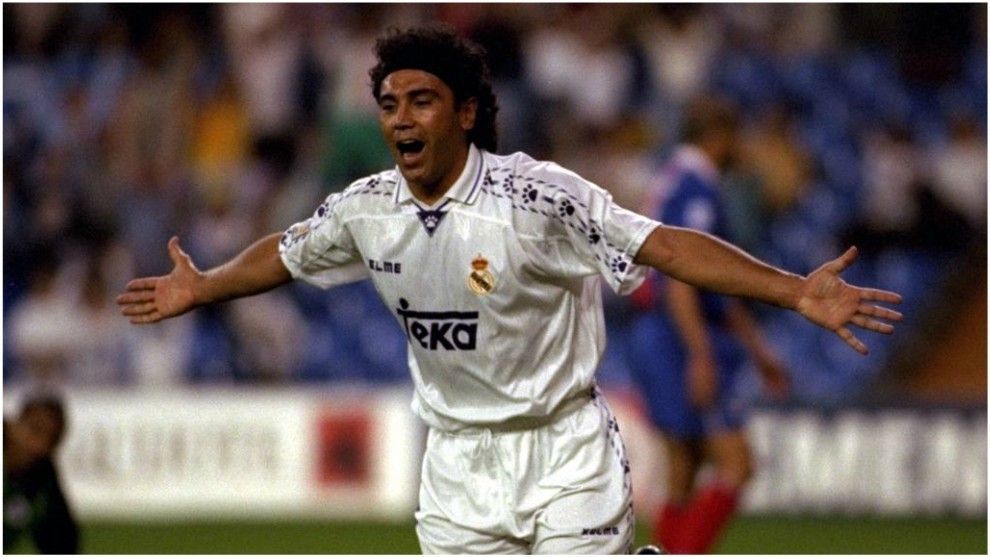 Hugo Sanchez in action for Real Madrid (pic cred: MARCA)