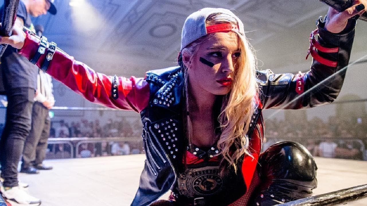 Former NXT UK Women&#039;s Champion Toni Storm