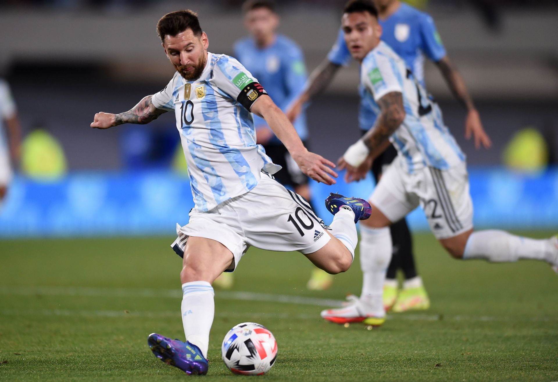 Lionel Messi is one of Argentina&#039;s most prolific goalscorers.