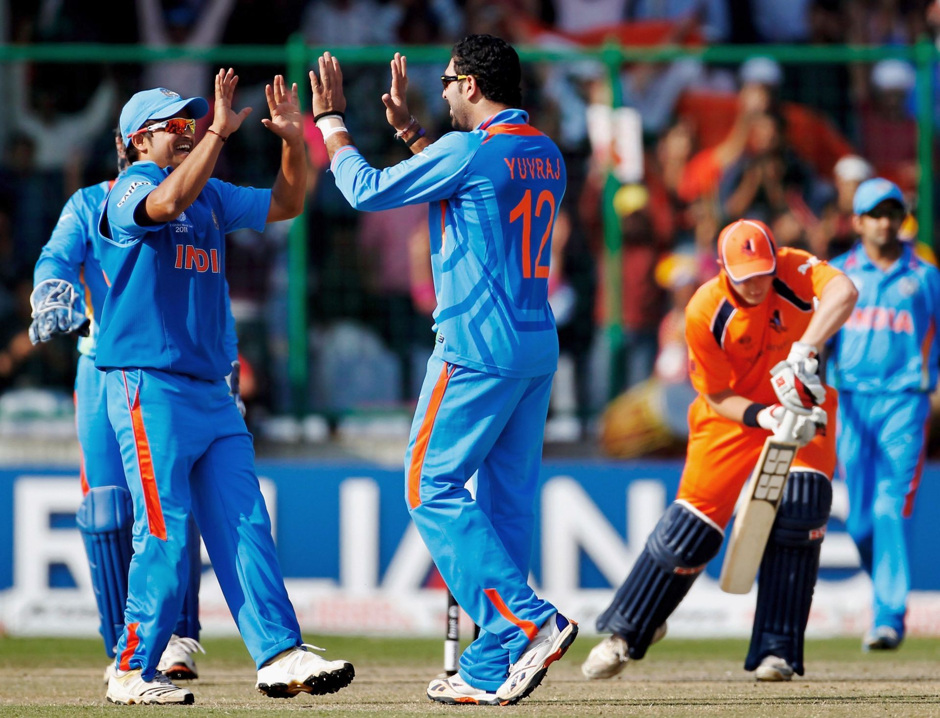 Yuvraj Singh scalped 15 wickets in the 2011 World Cup