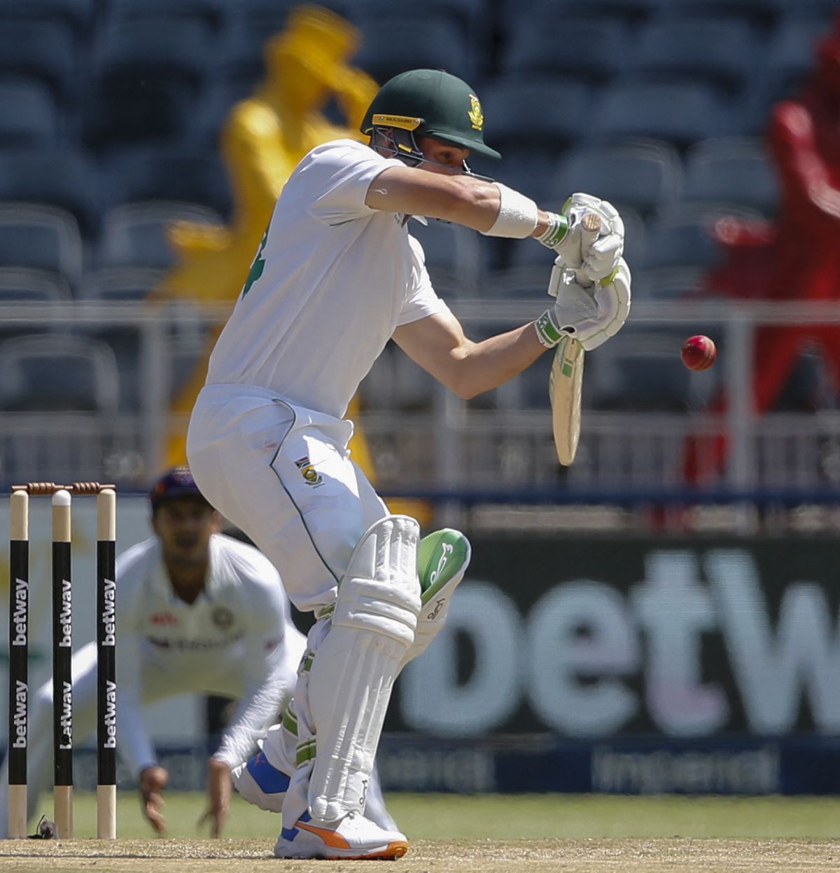 Dean Elgar holds the key in the run chase on Day 4 (Credit: Getty Images)