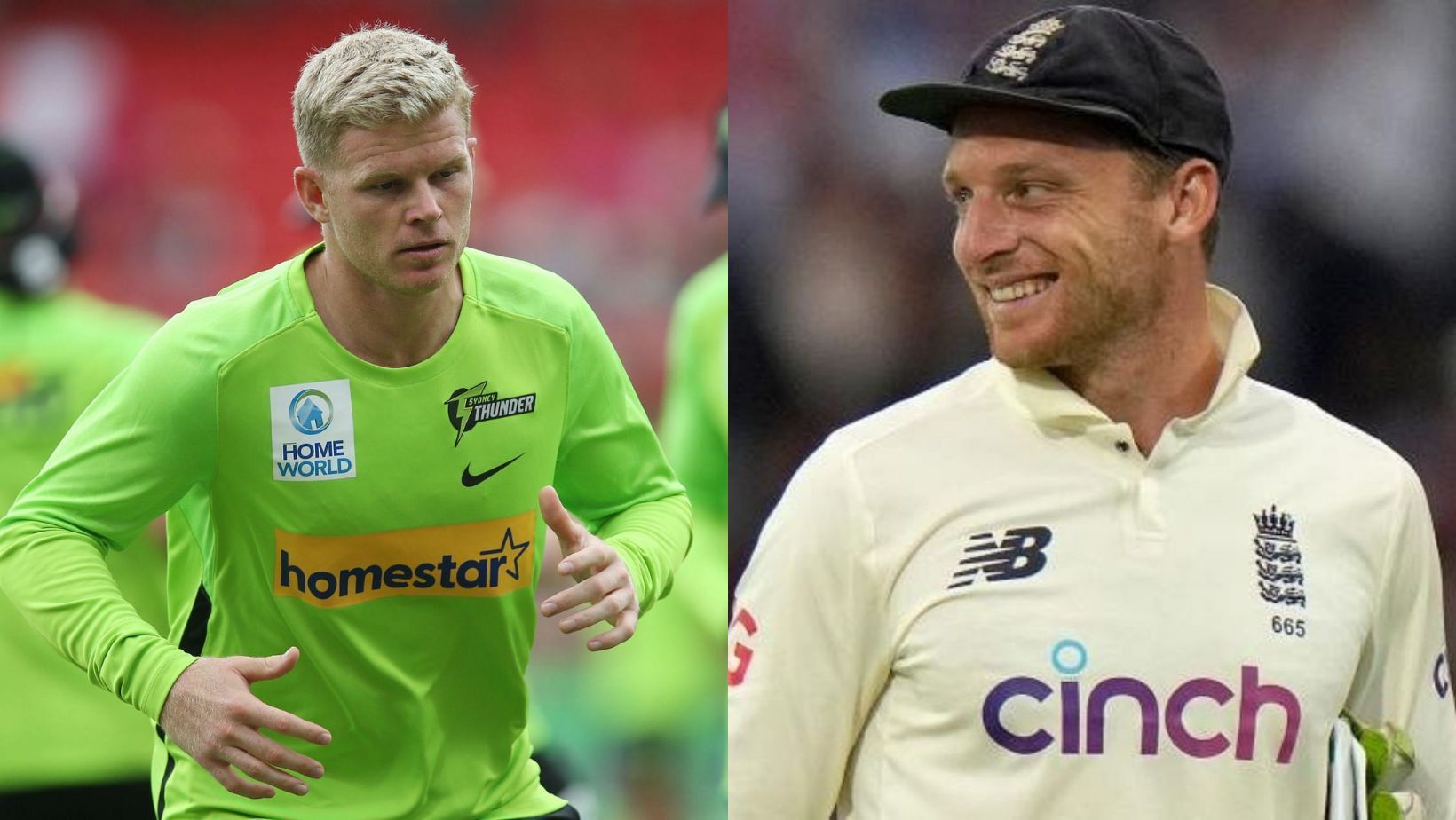Sam Billings (L) can replace Jos Buttler for the 5th Test.