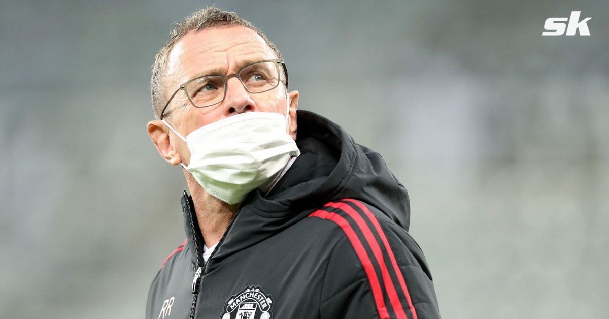 Manchester United boss Ralf Rangnick.