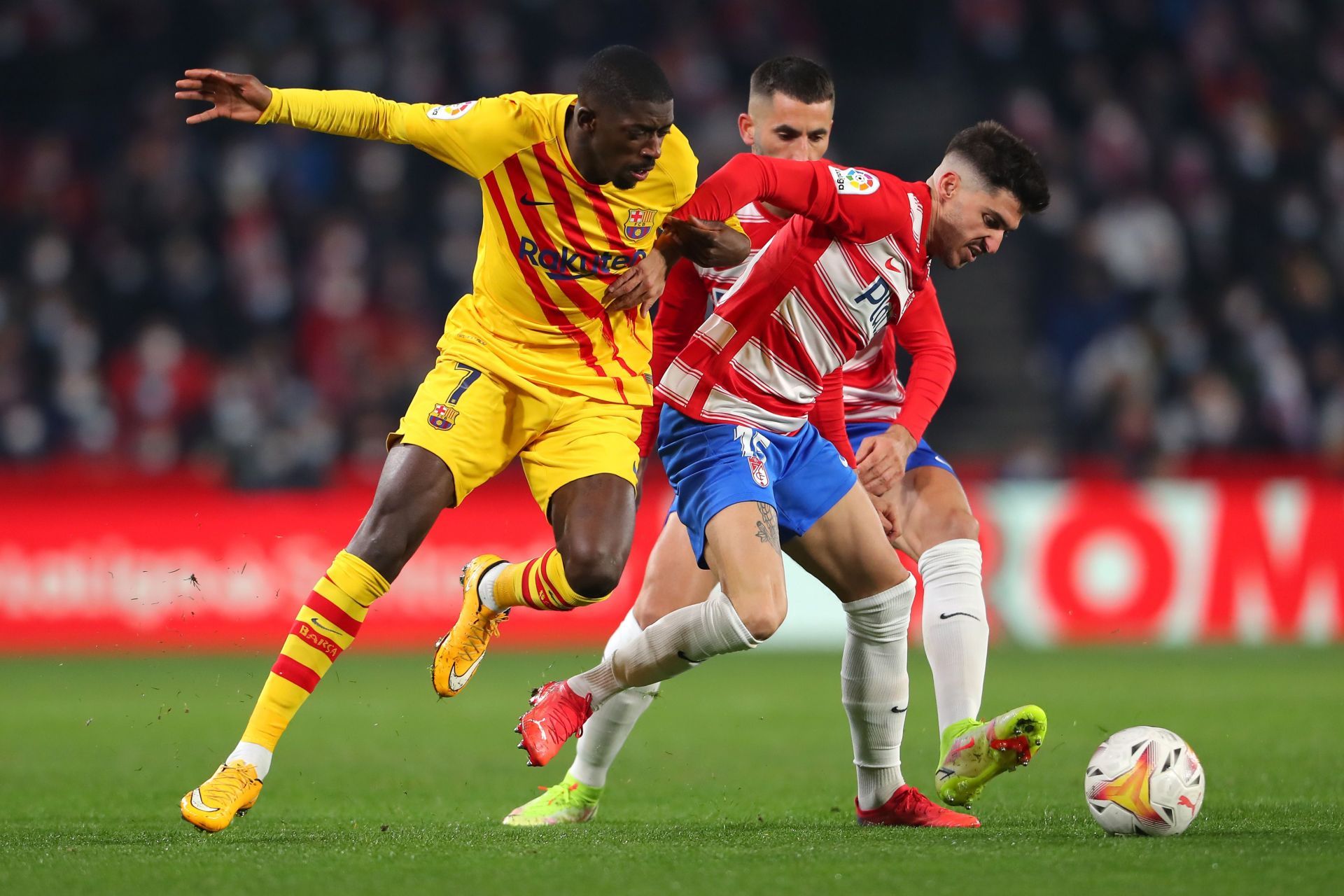 Granada held their own against Barcelona