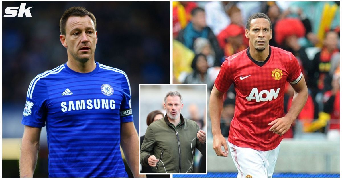 Jamie Carragher names better defender between John Terry and Rio Ferdinand