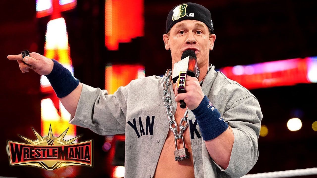 John Cena was last seen as Dr. of Thuganomics at WrestleMania 36