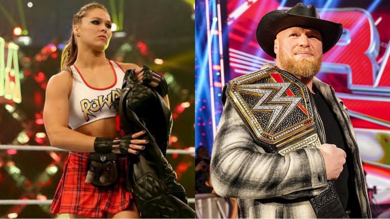 WWE Royal Rumble 2022 मैच में रोंडा राउजी और ब्रॉक लैसनर जैसे बड़े सुपरस्टार्स की सरप्राइज एंट्री हो सकती है
