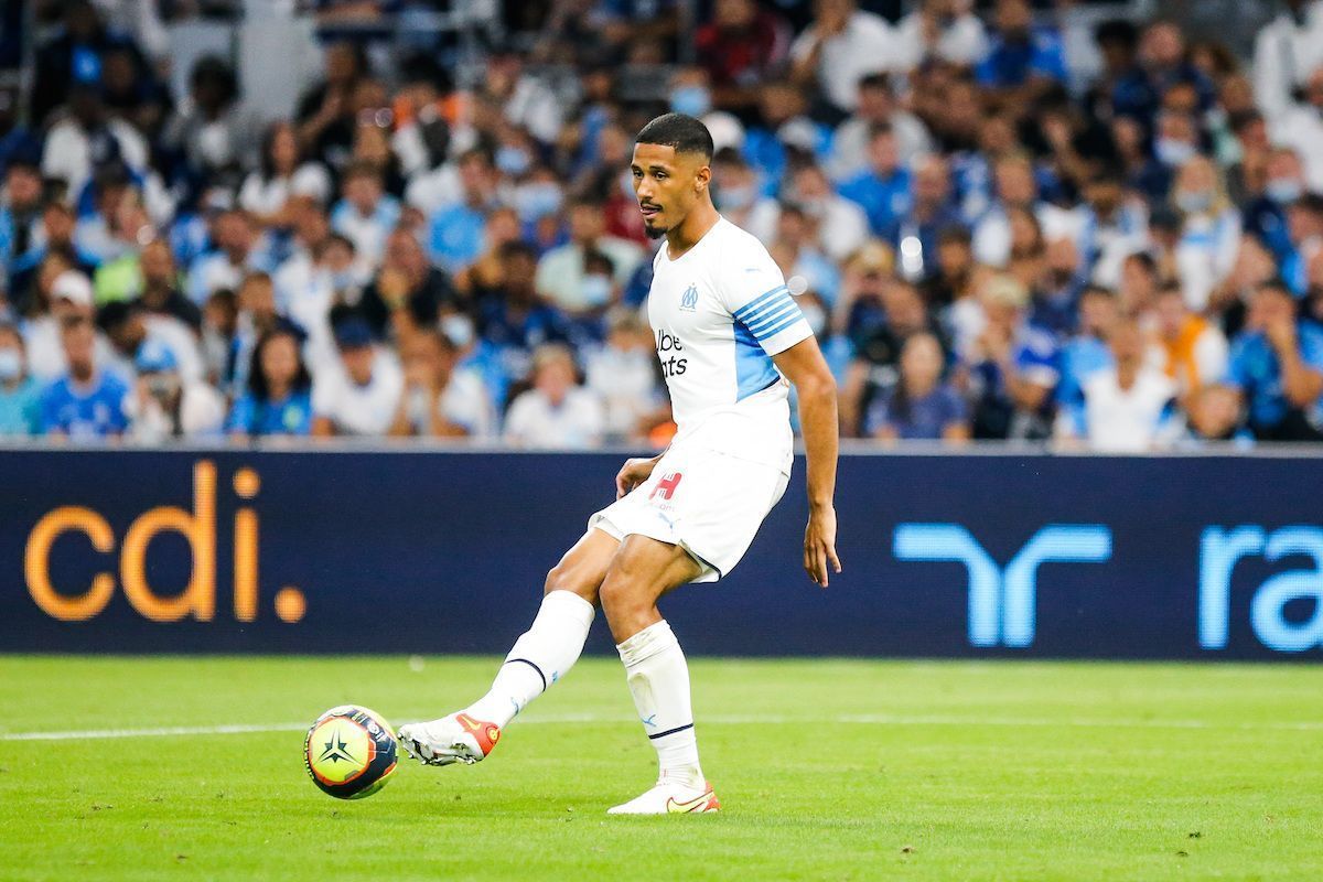 William Saliba playing for Marseille