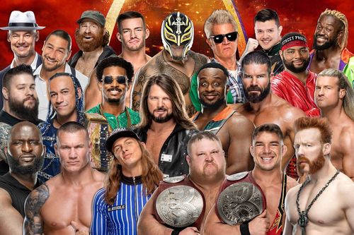 The 2022 WWE Royal Rumble poster.