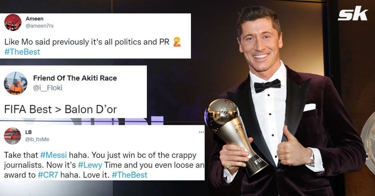 Lewandowski has won the award for a second straight year!