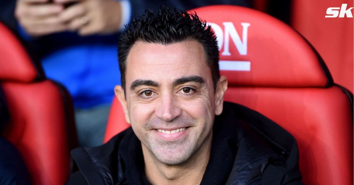 Blaugrana boss Xavi Hernandez.