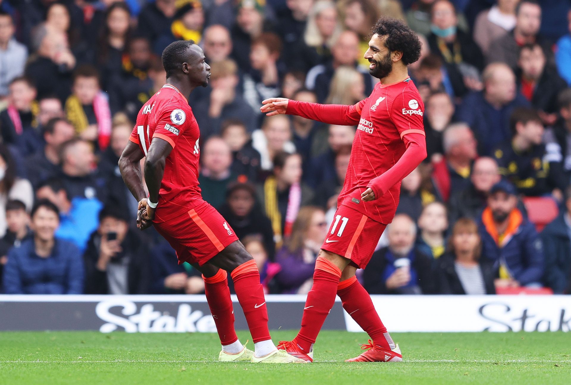 Mane and Salah are currently representing their respective countries at the Africa Cup of Nations