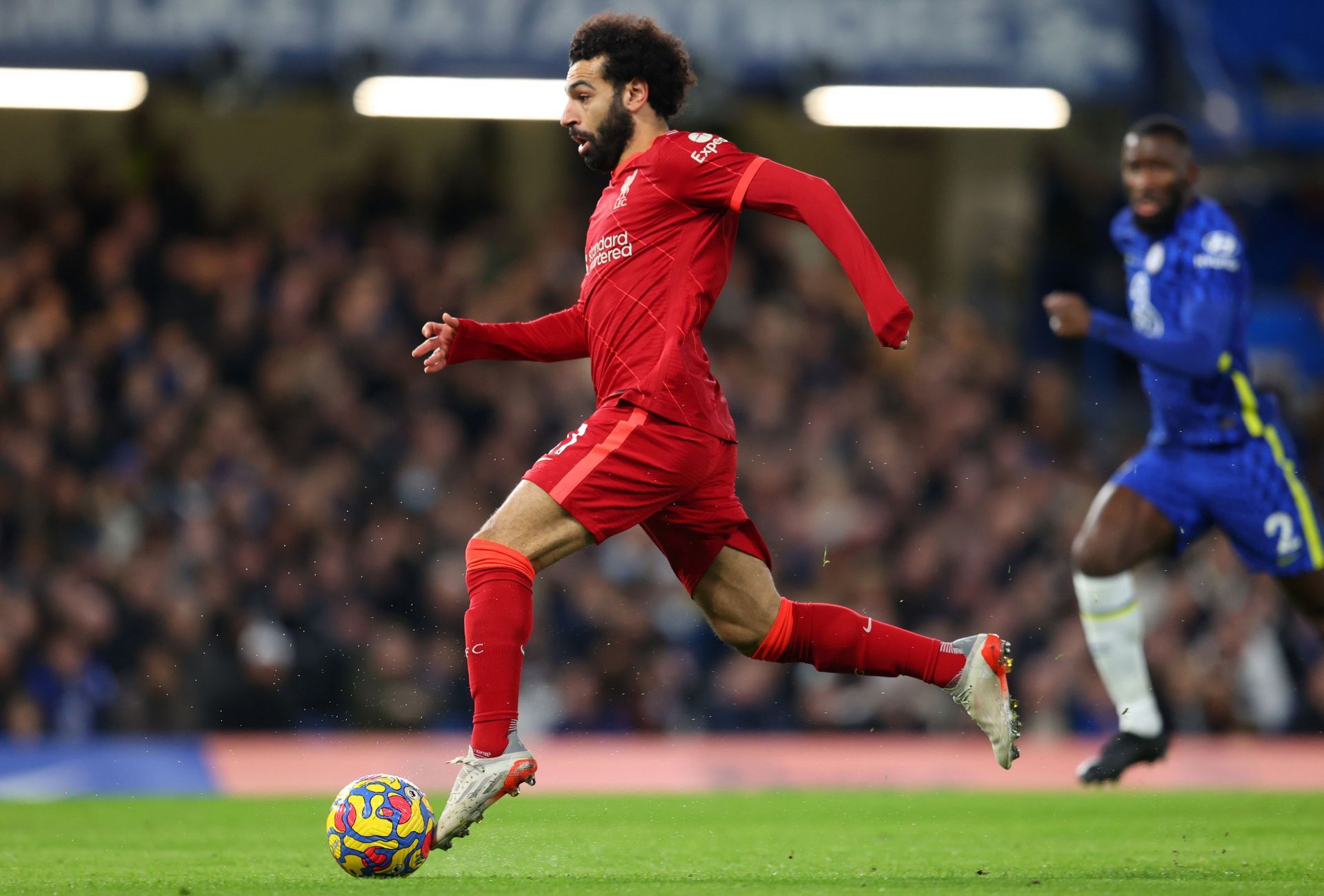 Salah has been in stunning form for Liverpool this season