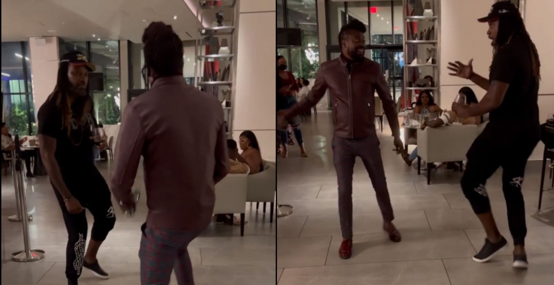 Chris Gayle shakes leg to a peppy dance number (Credit: Instagram)