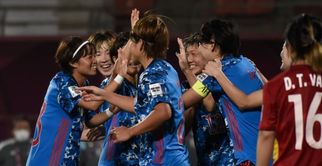Yui Narumiya bags a brace Japan humbles Vietnam to go top of Group C | AFC Women's Asian Cup 2022