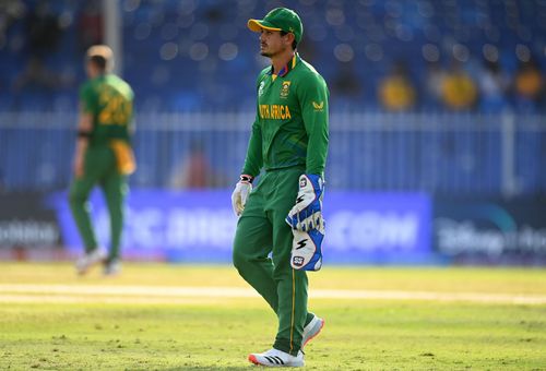 Quinton de Kock's wife has given birth to a baby girl.