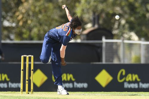 India women’s fast bowler Jhulan Goswami. Pic: Getty Images