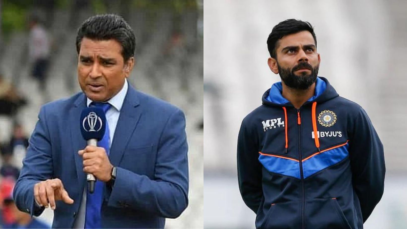 Sanjay Manjrekar (L) opines on Virat Kohli&#039;s form. (PC: AP)