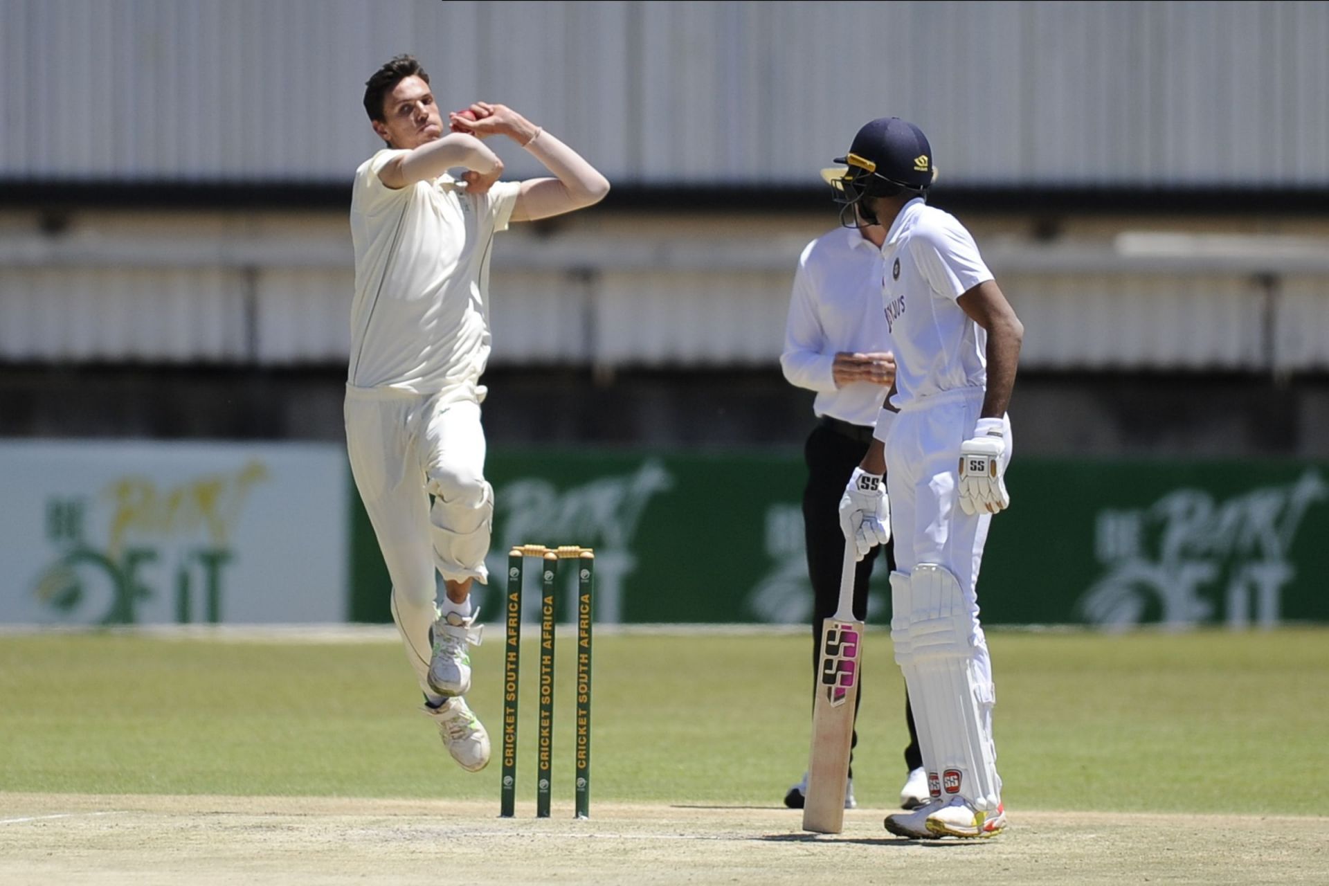 Jansen was top-class during his debut Test series against India picking up 19 wickets in three matches.