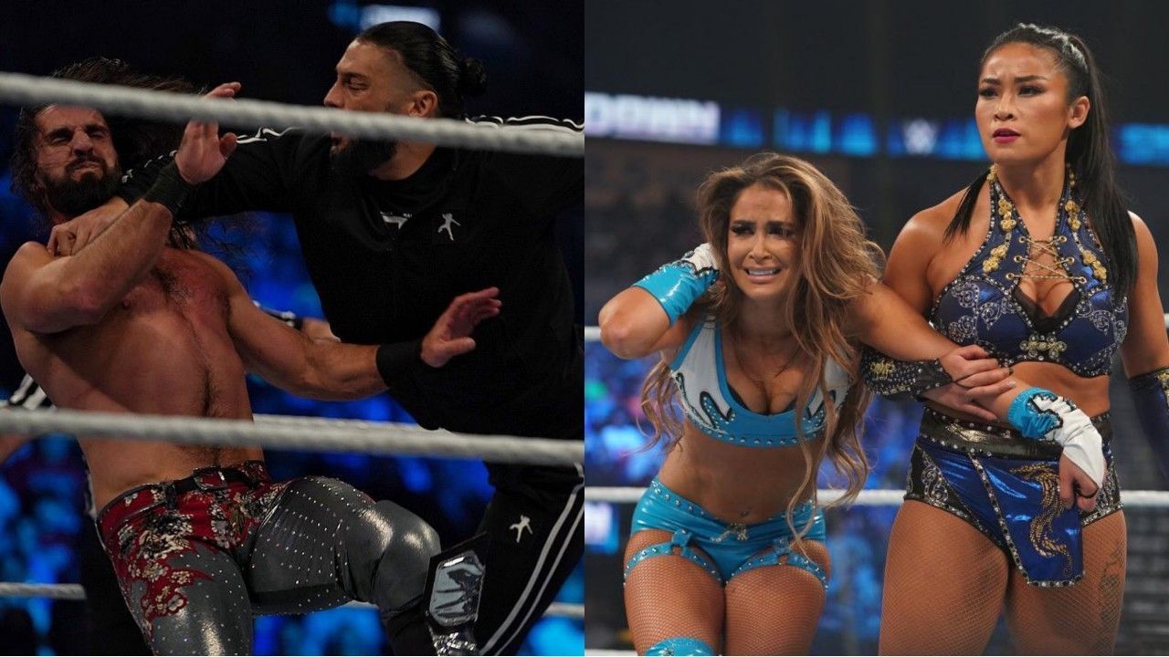 WWE SmackDown के इस हफ्ते के एपिसोड के दौरान कुछ रोचक चीज़ें देखने को मिलीं