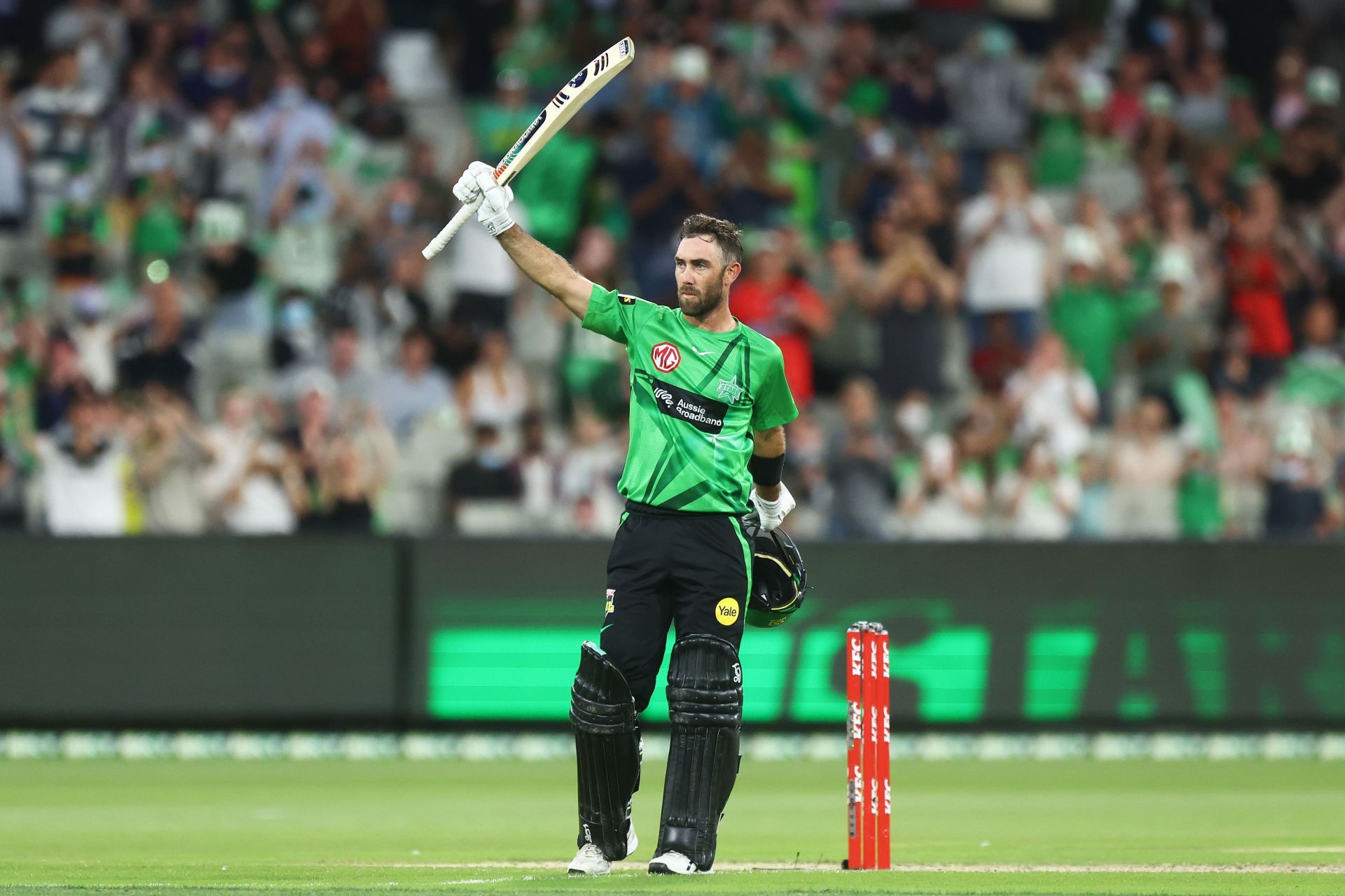 Glenn Maxwell took only 41 deliveries to complete his century