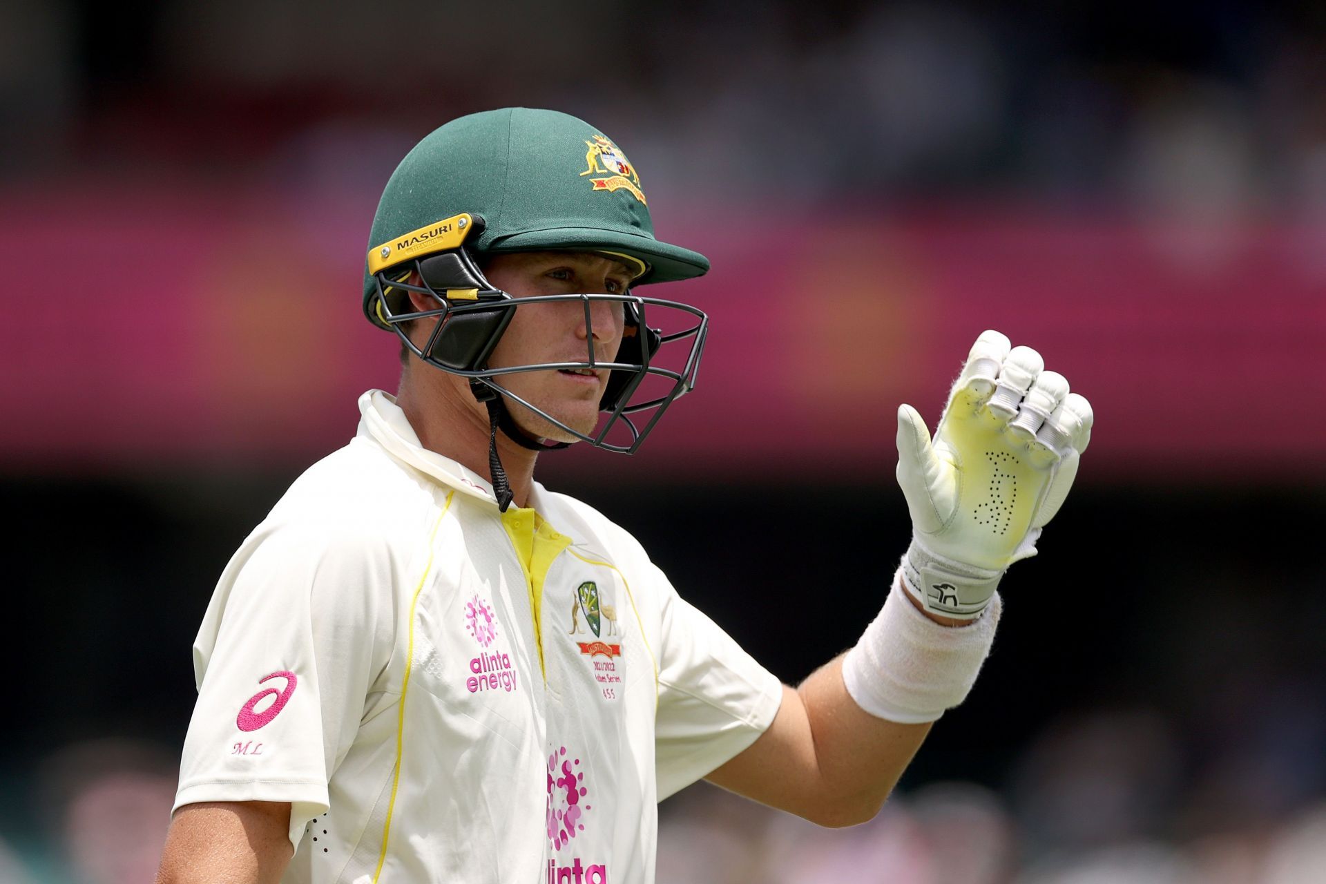 Marnus Labuschagne has been dismissed by Mark Wood thrice in three innings.