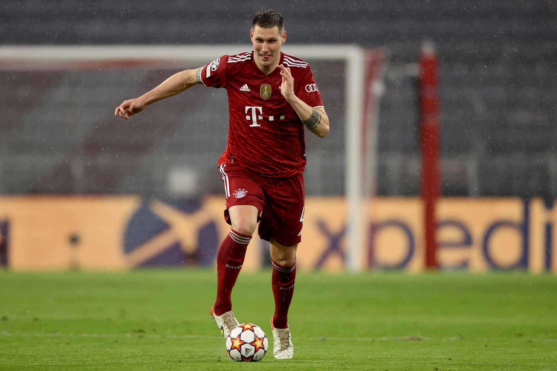 Niklas Sule in action during this season's UEFA Champions League.