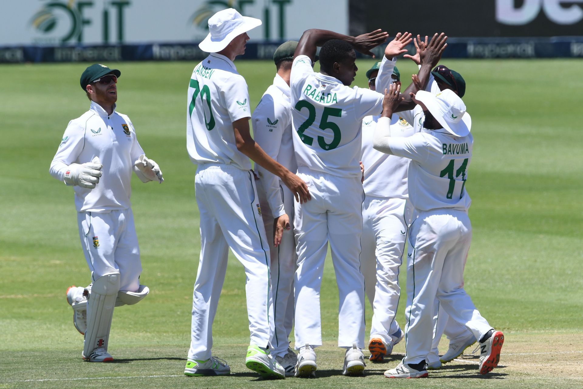 South Africa played excellently to win the second Test.