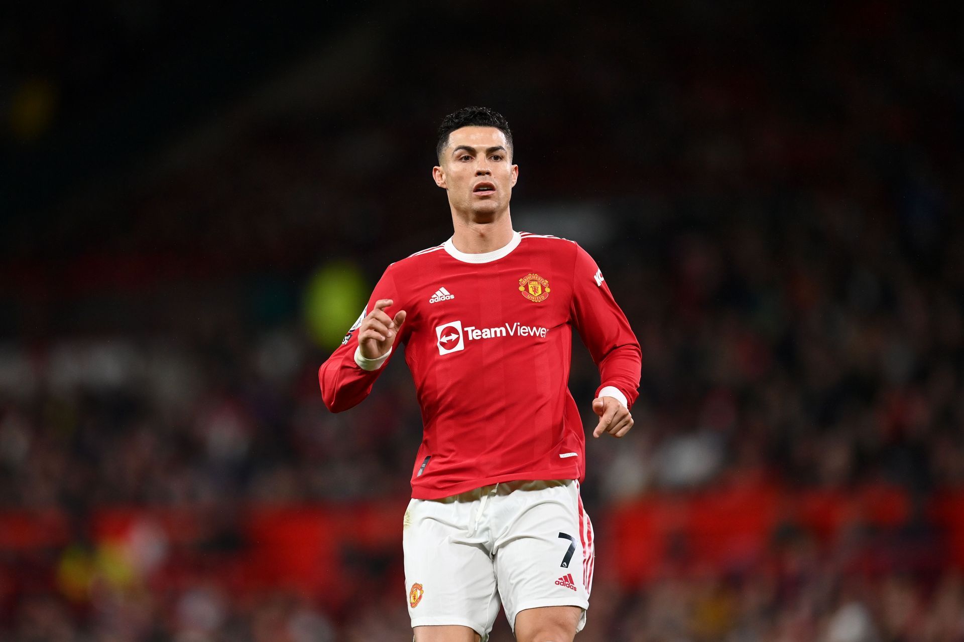 Manchester United forward Cristiano Ronaldo. (Photo by Dan Mullan/Getty Images)