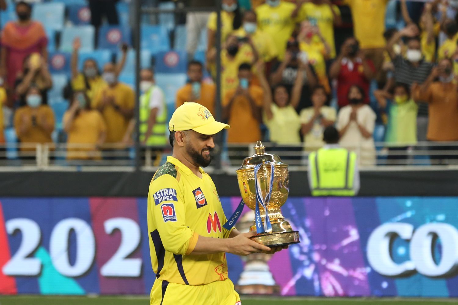 MS Dhoni will lead Chennai Super Kings again in IPL 2022 (Picture Credits: IPL).
