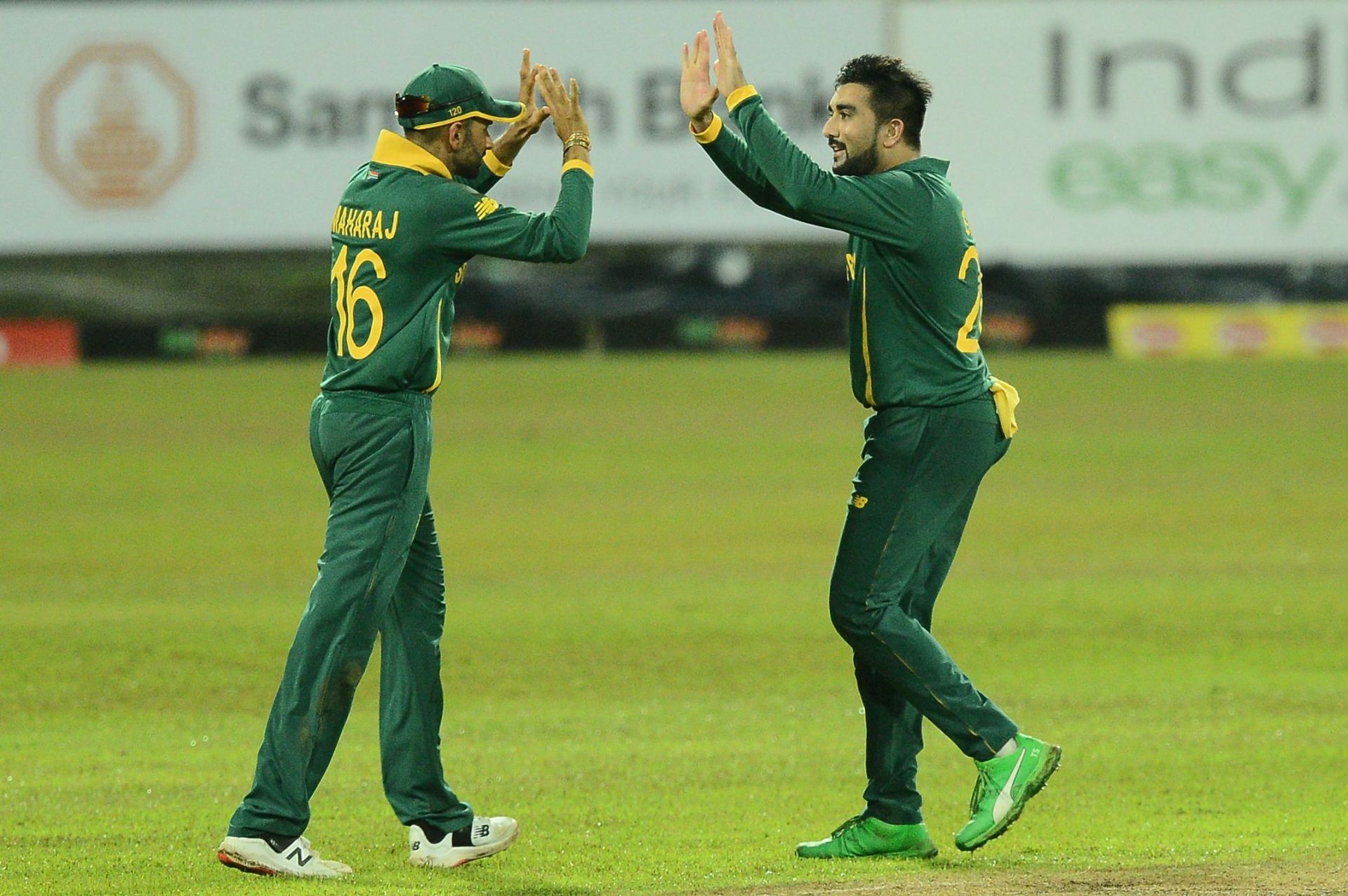 South Africa's spinners have out-bowled their opposition counterparts.