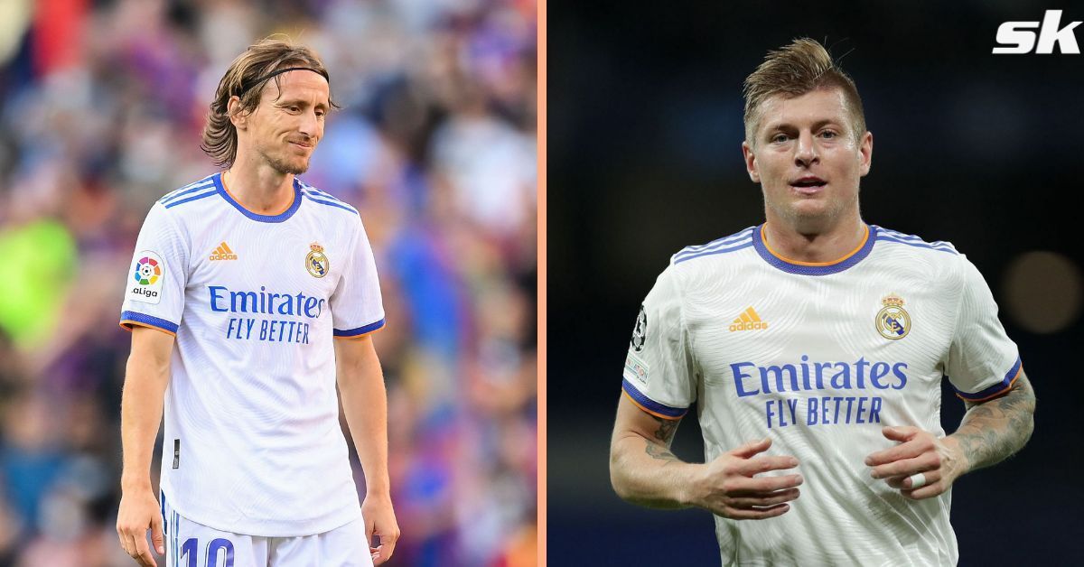 Real Madrid duo Toni Kroos and Luka Modric are two of the best midfielders in La Liga