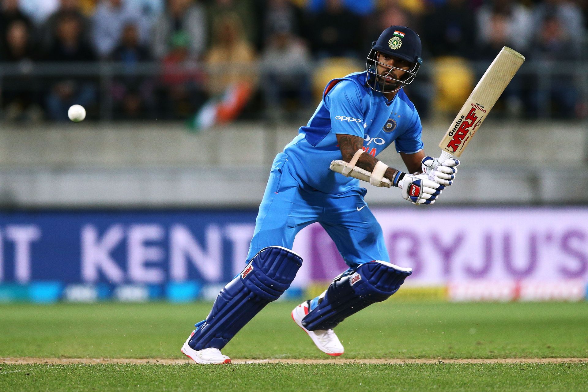 Shikhar Dhawan waltzed his way to a flamboyant 84-ball 79 in the first ODI against South Africa (File Image).