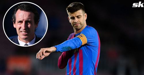 Gerard Pique hits back at Unai Emery