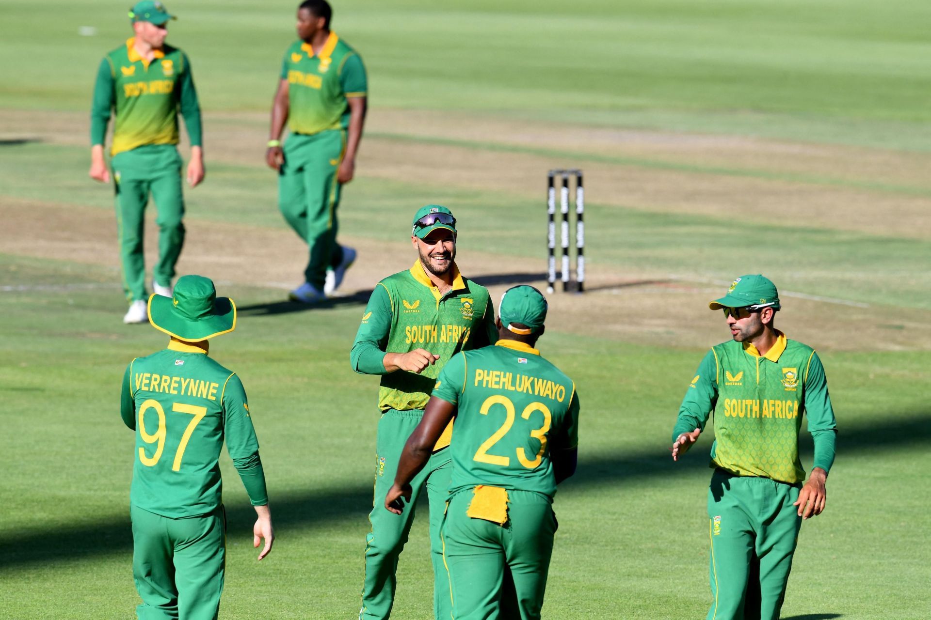 South Africa cricket team. (Credits: Getty)