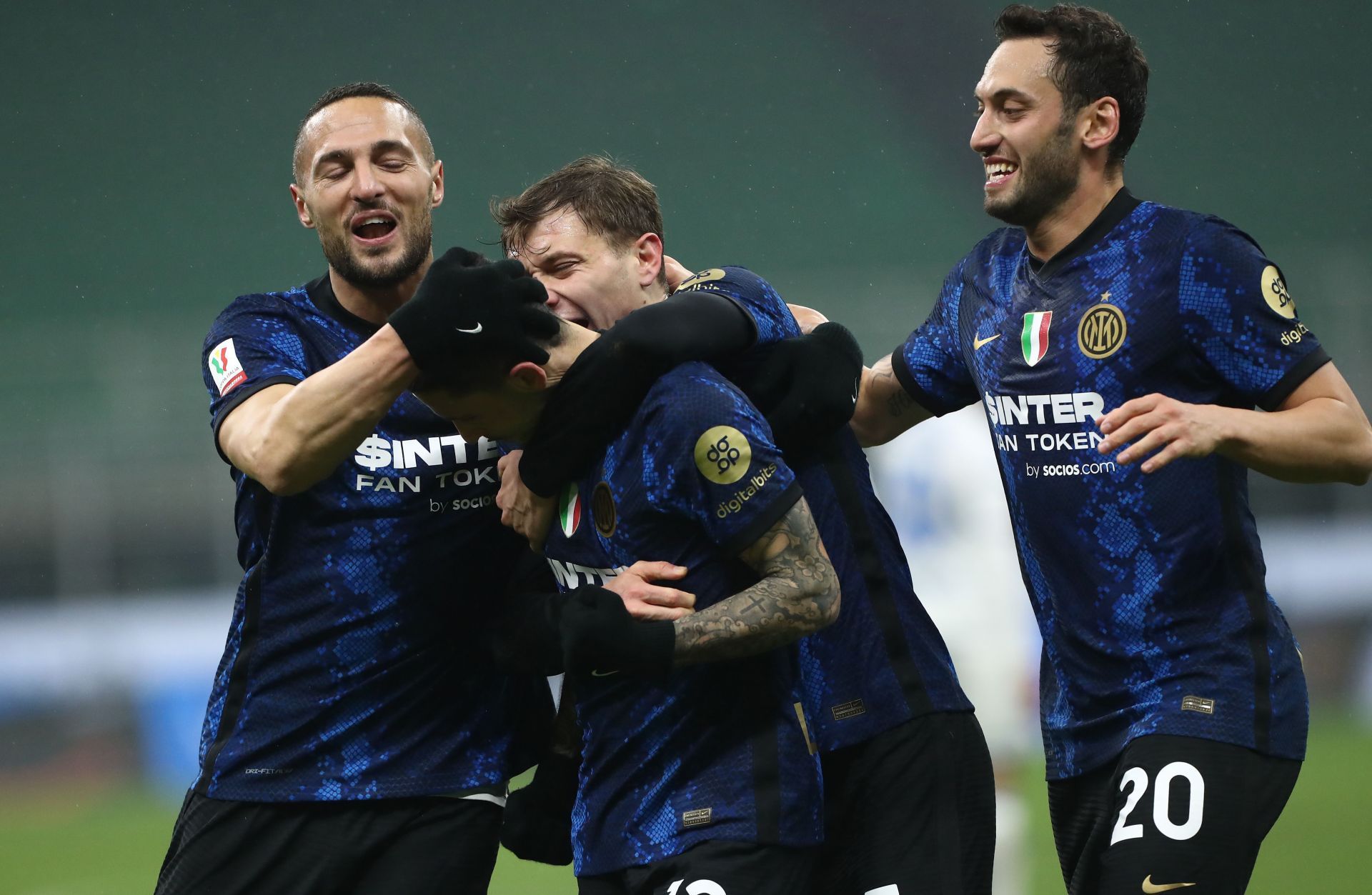 Inter Milan play Venezia on Saturday