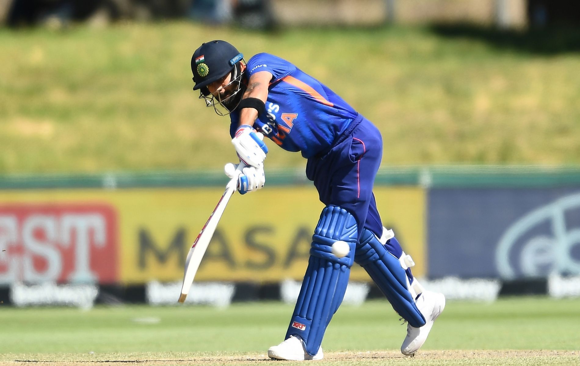 Virat Kohli hit 51 in the first ODI against South Africa.
