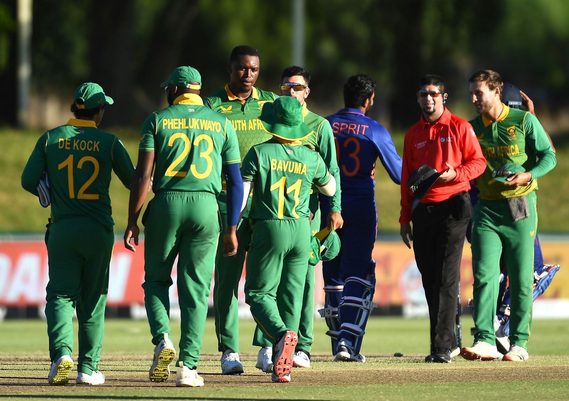 South Africa v India - 1st One day match 