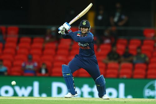 Smriti Mandhana scored two half-centuries in T20Is in 2021.