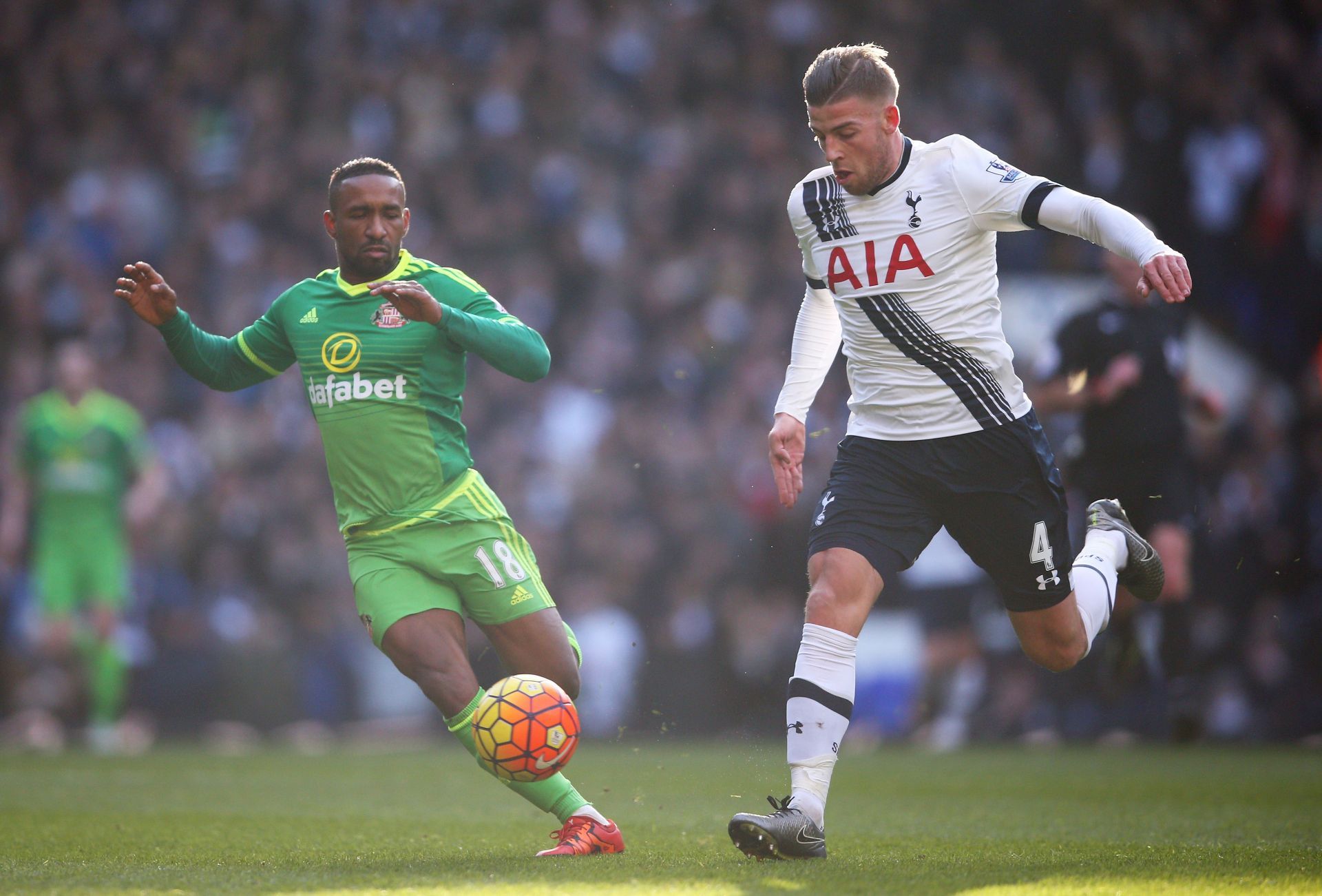 Jermaine Defoe stole the limelight by netting five goals in that match