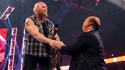 Brock Lesnar was ready to take back Paul Heyman on WWE RAW